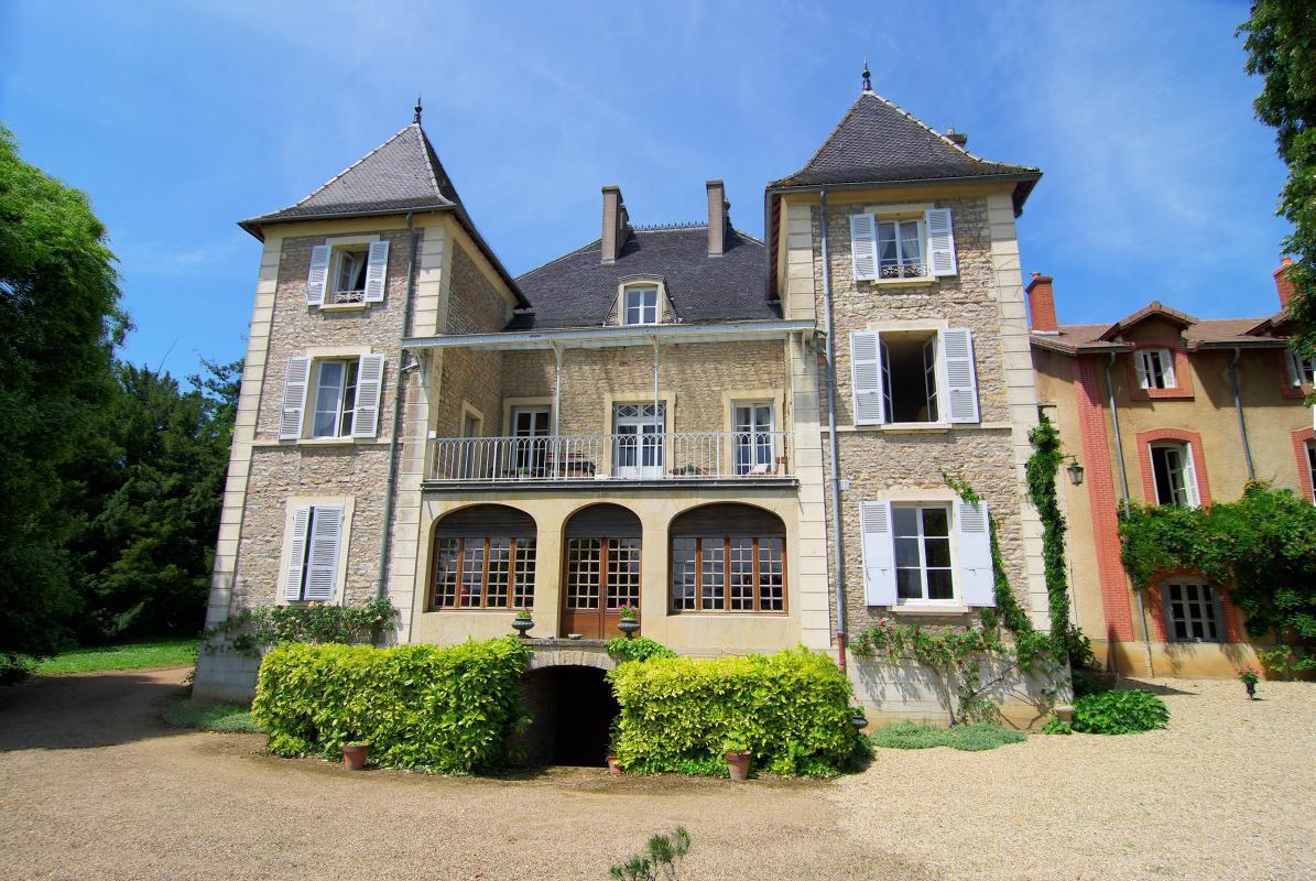 Le Chateau Champagny-sous-Uxelles Exteriér fotografie